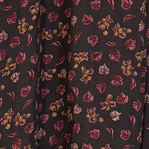 2X Coldwater Creek A-Line Skirt - Leaves and Acorns - GORGEOUS! - Picture 2 of 9